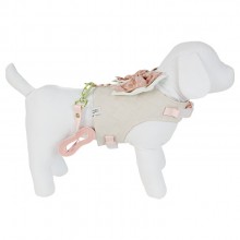 Colete com guia para cachorro